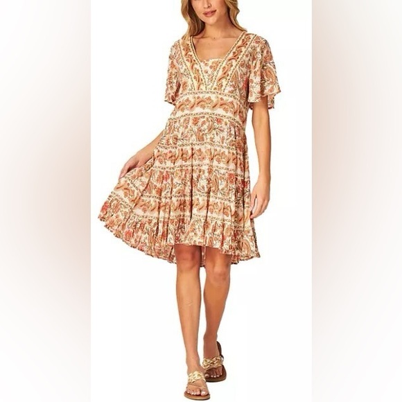 Bila Floral Paisley Bohemian Dress. - Picture 2 of 10